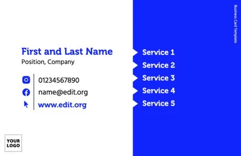Design your business card