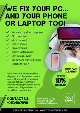 Create a flyer for free