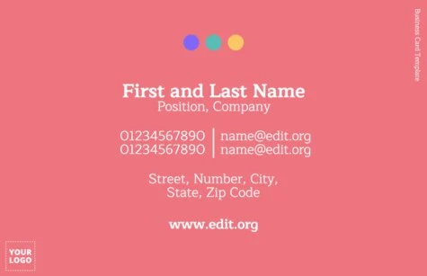 Design your business card