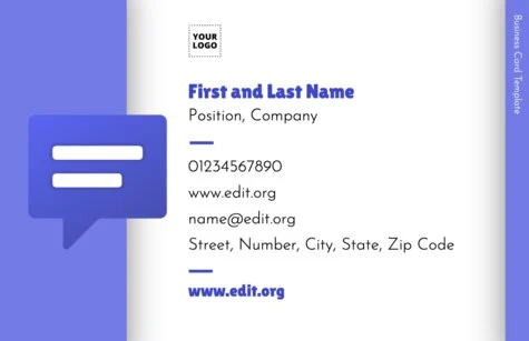 Design your business card