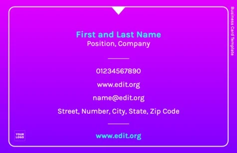 Design your business card